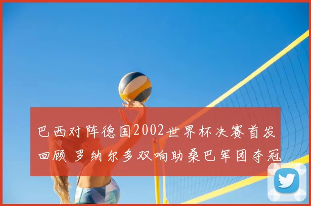 巴西对阵德国2002世界杯决赛首发回顾 罗纳尔多双响助桑巴军团夺冠